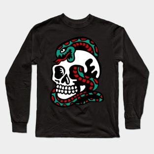 Skull and snake Long Sleeve T-Shirt